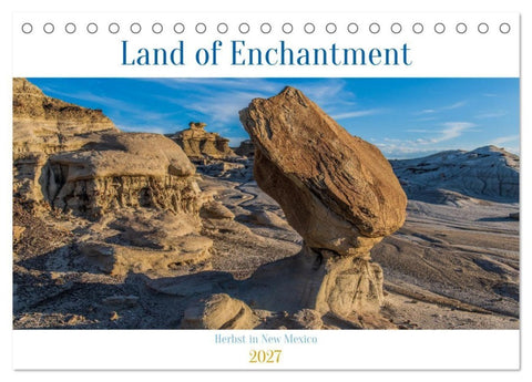 Land of Enchantment - Herbst in New Mexico (Tischkalender 2027 DIN A5 quer), CALVENDO Monatskalender