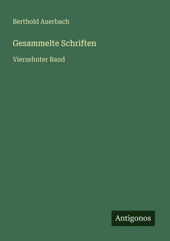 Gesammelte Schriften