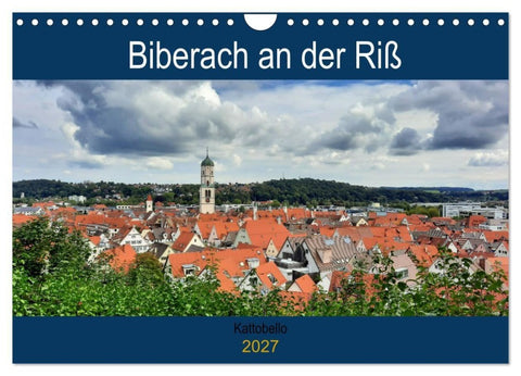 Biberach an der Riß (Wandkalender 2027 DIN A4 quer), CALVENDO Monatskalender