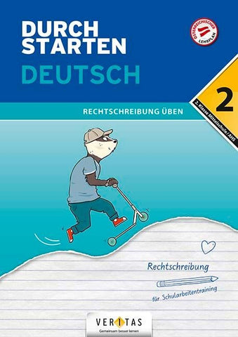 Durchstarten Deutsch 2. Klasse Mittelschule/AHS Rechtschreibung üben