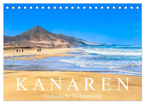Kanaren - Zauberhafte Vulkaninseln (Tischkalender 2027 DIN A5 quer), CALVENDO Monatskalender