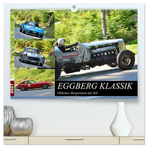 EGGBERG KLASSIK (hochwertiger Premium Wandkalender 2027 DIN A2 quer), Kunstdruck in Hochglanz