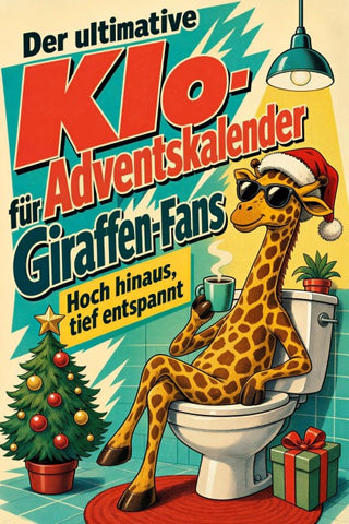 Der ultimative Klo-Adventskalender für Giraffen-Fans