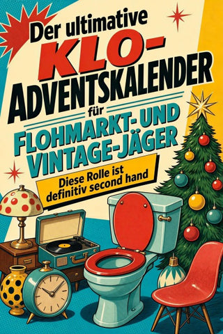 Der ultimative Klo-Adventskalender für Flohmarkt- und Vintage-Jäger