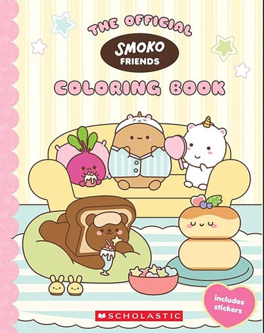 The Official Smoko Friends Coloring Book