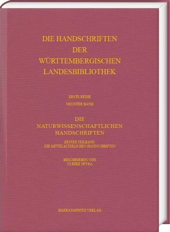 Die naturwissenschaftlichen Handschriften