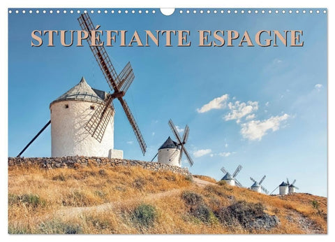 Stupéfiante Espagne (Calendrier mural 2027 DIN A3 vertical), CALVENDO calendrier mensuel