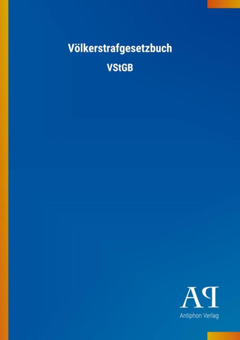 Völkerstrafgesetzbuch