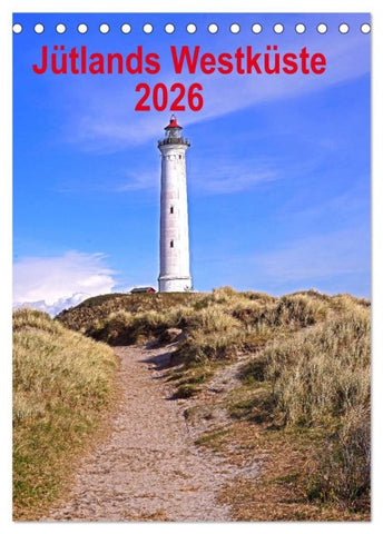 Jütlands Westküste 2026 (Tischkalender 2026 DIN A5 hoch), CALVENDO Monatskalender