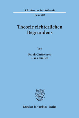 Theorie richterlichen Begründens.