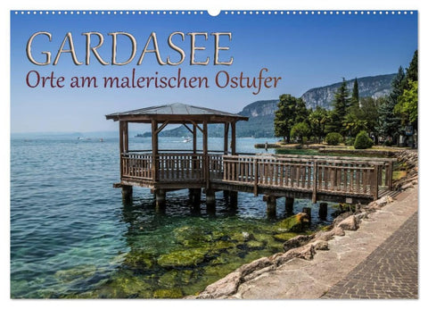 GARDASEE Orte am malerischen Ostufer (Wandkalender 2026 DIN A2 quer), CALVENDO Monatskalender