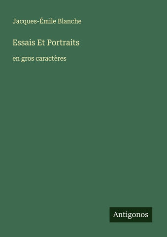 Essais Et Portraits