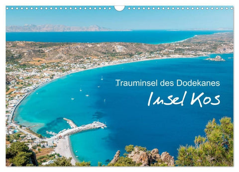 Insel Kos - Trauminsel des Dodekanes (Wandkalender 2027 DIN A3 quer), CALVENDO Monatskalender