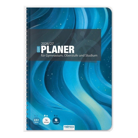 TRÖTSCH - Gymnasialplaner Blue 26/27