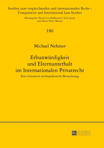 Erbunwürdigkeit und Elternunterhalt im Internationalen Privatrecht
