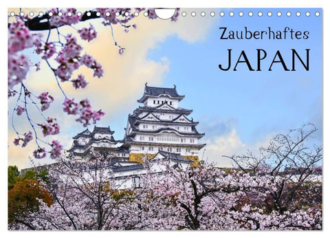 Zauberhaftes Japan (Wandkalender 2027 DIN A4 quer), CALVENDO Monatskalender