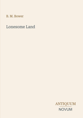 Lonesome Land