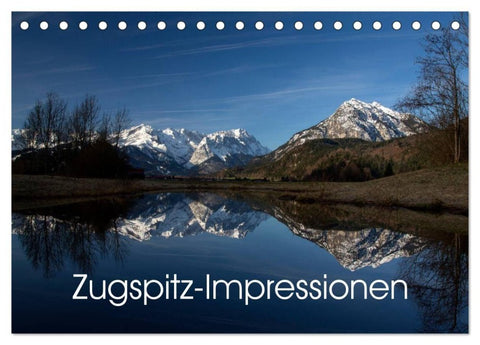 Zugspitz-Impressionen (Tischkalender 2027 DIN A5 quer), CALVENDO Monatskalender