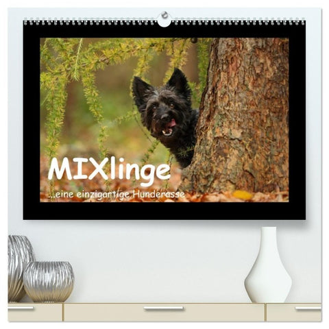 MIXlinge (hochwertiger Premium Wandkalender 2027 DIN A2 quer), Kunstdruck in Hochglanz