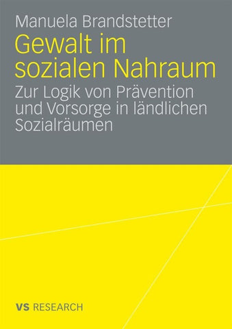Gewalt im sozialen Nahraum