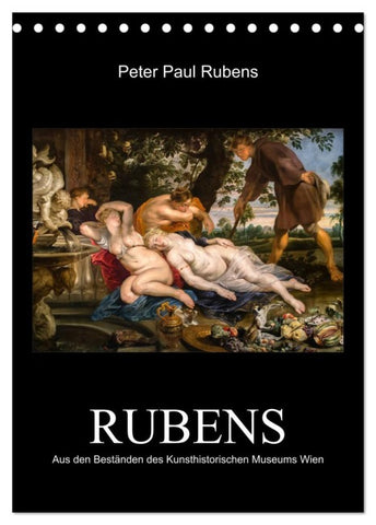Peter Paul Rubens - Rubens (Tischkalender 2026 DIN A5 hoch), CALVENDO Monatskalender