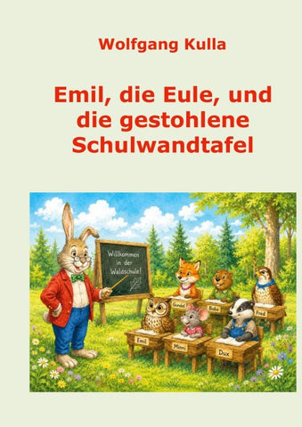 Emil, die Eule, und die gestohlene Schulwandtafel