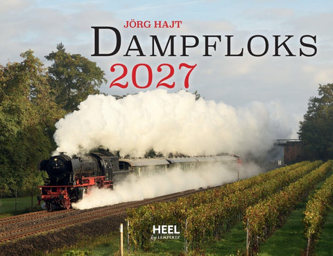 Dampfloks in Farbe 2027 Eintragkalender