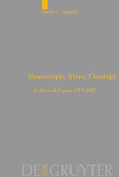 Manuscripts, Texts, Theology