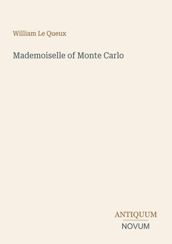Mademoiselle of Monte Carlo