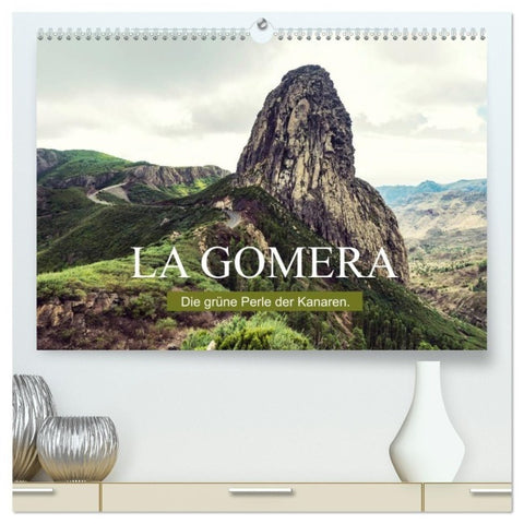 La Gomera - Die grüne Perle der Kanaren. (hochwertiger Premium Wandkalender 2027 DIN A2 quer), Kunstdruck in Hochglanz