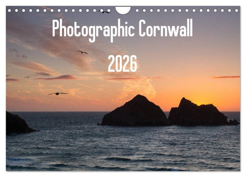 Photographic Cornwall 2026 (Wall Calendar 2026 DIN A4 landscape), CALVENDO 12 Month Wall Calendar