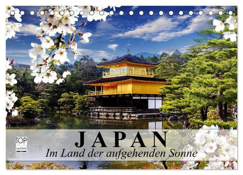 Japan. Im Land der aufgehenden Sonne (Tischkalender 2027 DIN A5 quer), CALVENDO Monatskalender