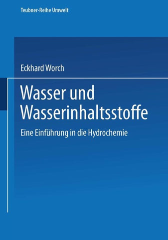 Wasser und Wasserinhaltsstoffe