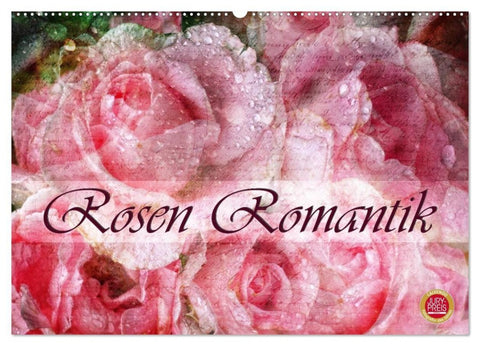 Rosen Romantik (Wandkalender 2027 DIN A2 quer), CALVENDO Monatskalender