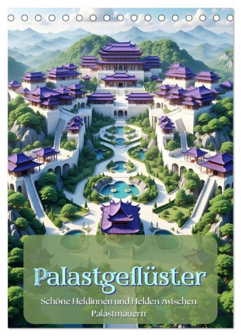 Palastgeflüster (Tischkalender 2027 DIN A5 hoch), CALVENDO Monatskalender