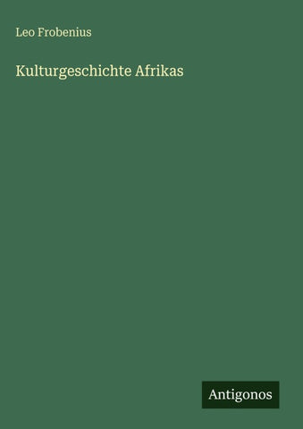 Kulturgeschichte Afrikas
