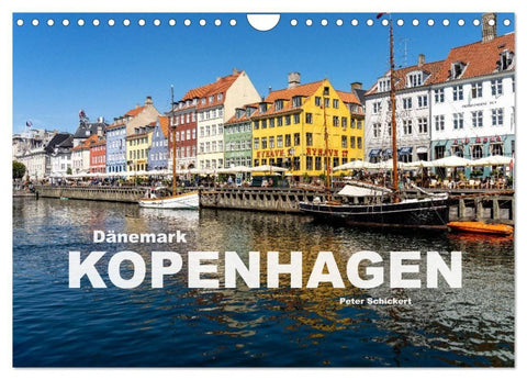 Dänemark - Kopenhagen (Wandkalender 2027 DIN A4 quer), CALVENDO Monatskalender