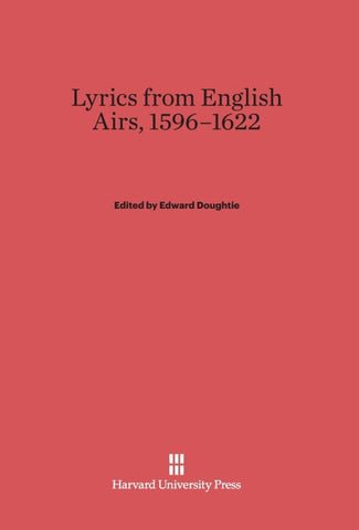 Lyrics from English Airs, 1596-1622