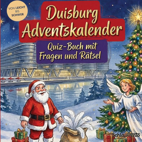 Duisburg-Adventskalender: Quiz-Buch mit Fragen und Rätsel