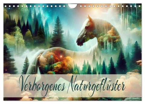 Verborgenes Naturgeflüster (Wandkalender 2027 DIN A4 quer), CALVENDO Monatskalender