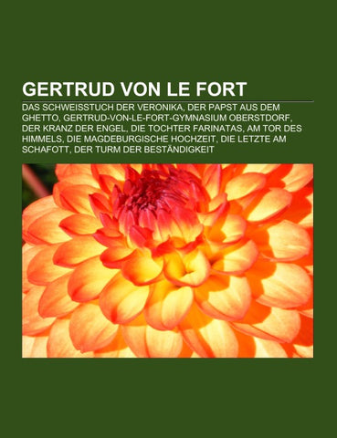 Gertrud von le Fort