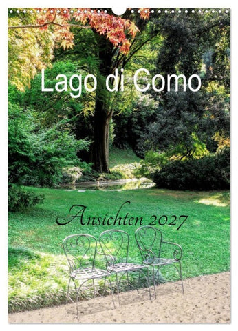 Lago di Como Ansichten 2027 (Wandkalender 2027 DIN A3 hoch), CALVENDO Monatskalender