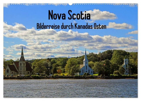 Bilderreise Nova Scotia (Wandkalender 2027 DIN A2 quer), CALVENDO Monatskalender