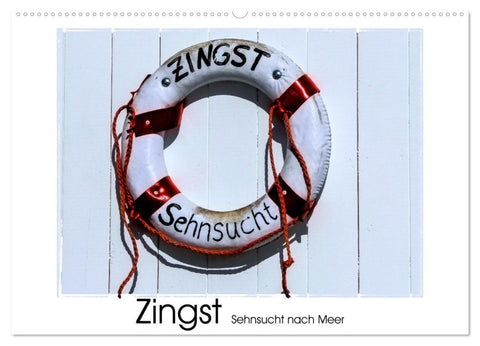 Zingst Sehnsucht nach Meer (Wandkalender 2027 DIN A2 quer), CALVENDO Monatskalender