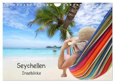 Seychellen Inselblicke (Wandkalender 2027 DIN A4 quer), CALVENDO Monatskalender