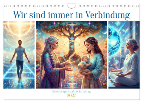 Wir sind immer in Verbindung (Wandkalender 2027 DIN A4 quer), CALVENDO Monatskalender