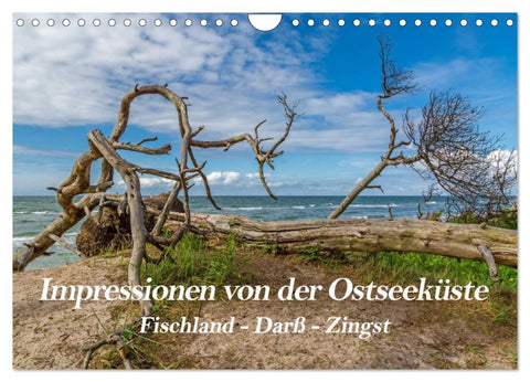 Impressionen von der Ostsee Fischland-Darß-Zingst (Wandkalender 2026 DIN A4 quer), CALVENDO Monatskalender