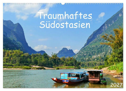 Traumhaftes Südostasien (Wandkalender 2027 DIN A2 quer), CALVENDO Monatskalender