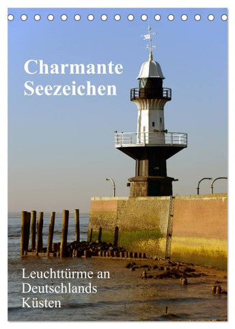 Charmante Seezeichen (Tischkalender 2026 DIN A5 hoch), CALVENDO Monatskalender