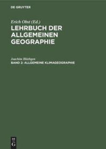 Allgemeine Klimageographie